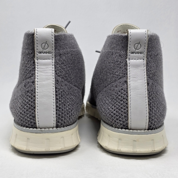 Cole Haan Men\'s ZeroGrand Chukka Stitchlite Grey Ivory Magnet C30304 Size 10.5 main image 10